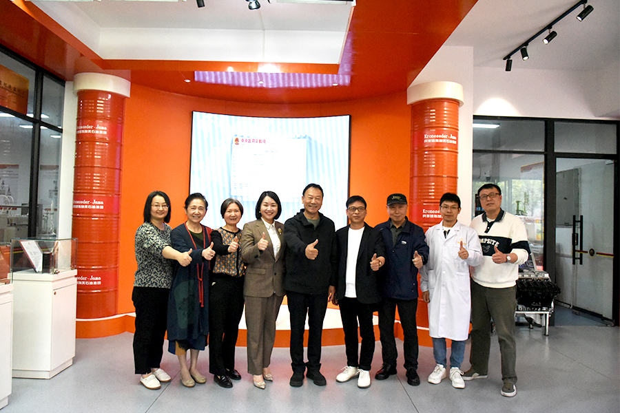 上海润滑油品协会秘书长走访加美润滑油